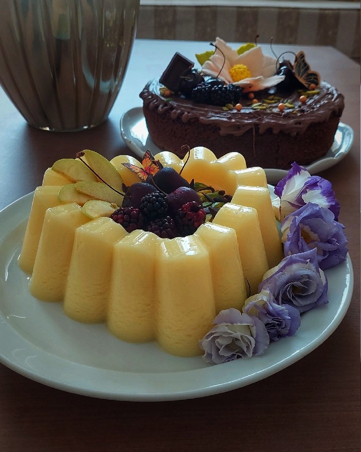 عکس ژله شیر