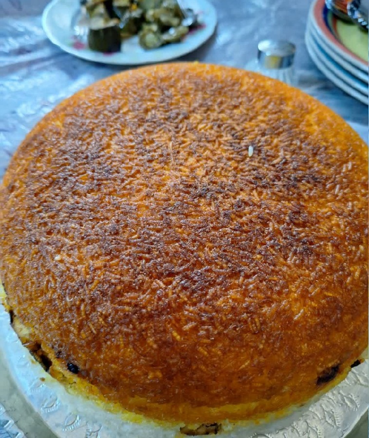 عکس ته چین مرغ با ادویه جنوبی
