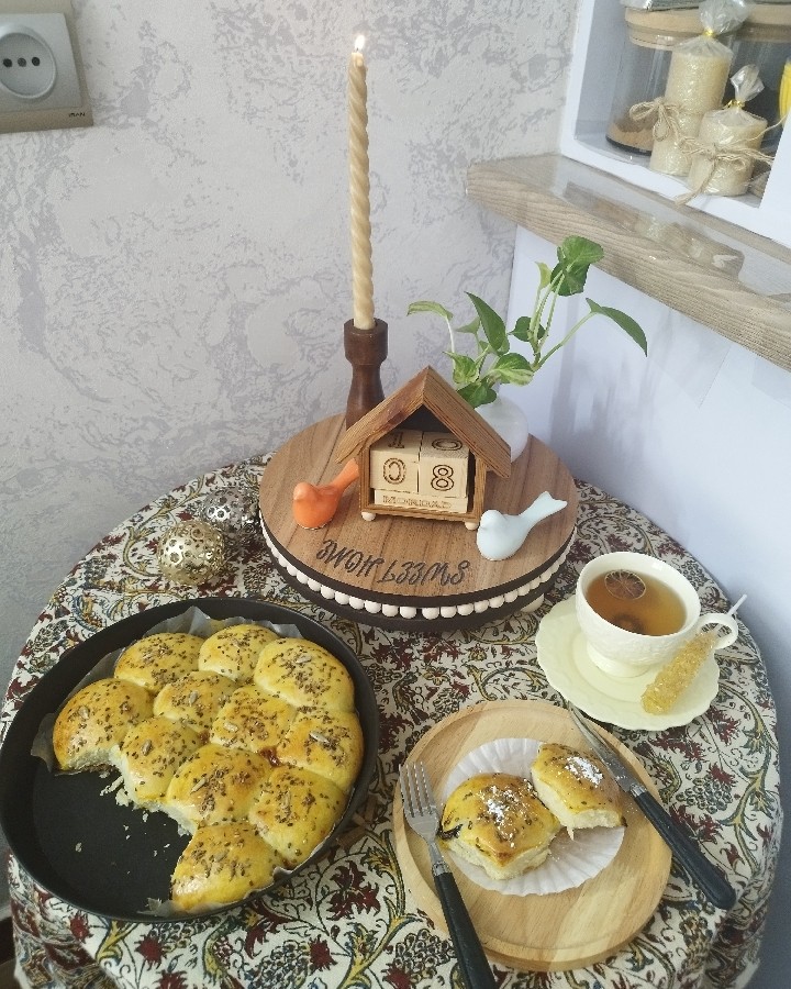 عکس نان لانه زنبوری