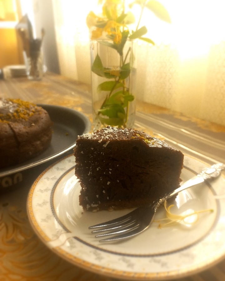 عکس کیک شکلاتی 