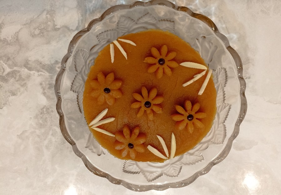 عکس حلوای سه آرد مجلسی