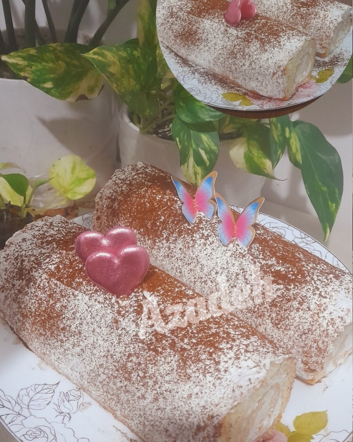 عکس رولت خامه‌ای ??
