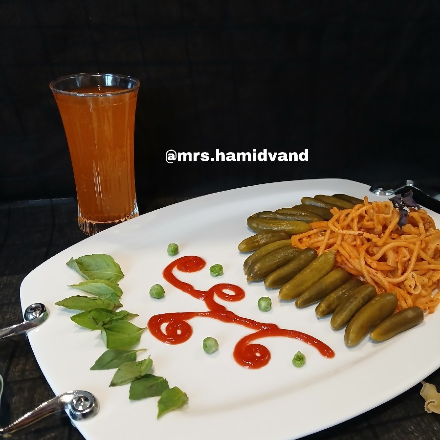 عکس ماکارونی ساده