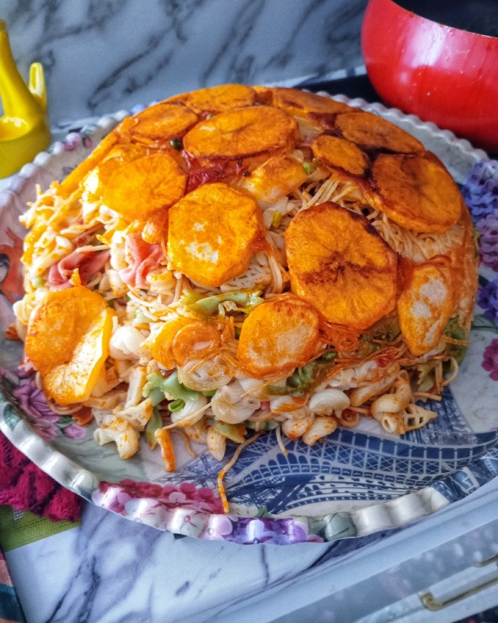 عکس ماکارونی ترکیبی