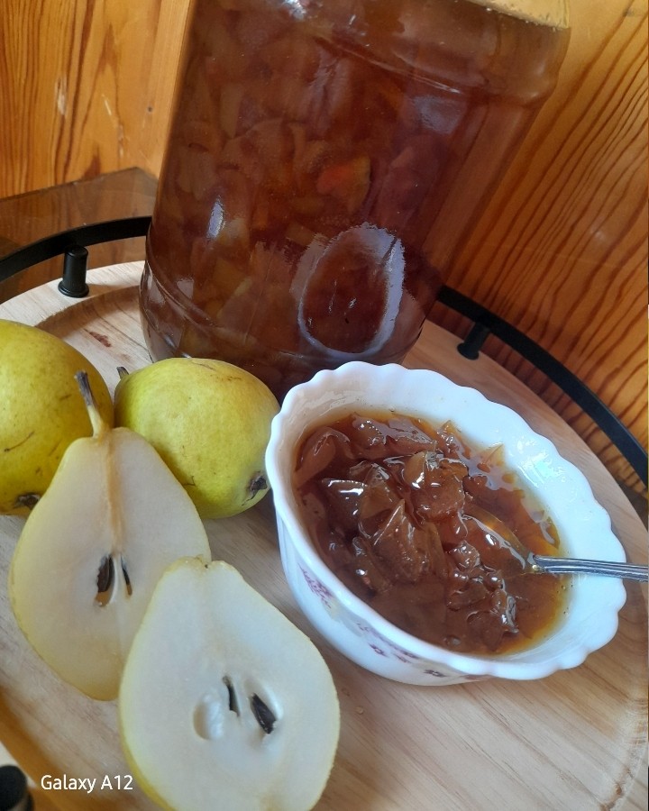 عکس مربای گلابی 