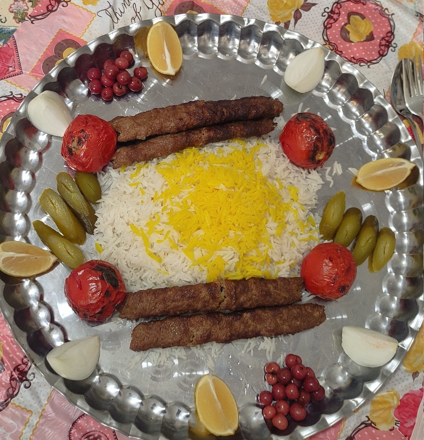 عکس کباب کوبیده خودم پز