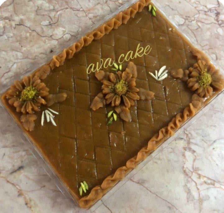 عکس حلوا مجلسی سه آرد ?