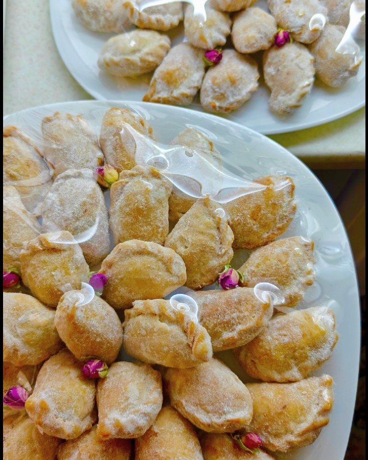 عکس قطاب و رول خرما