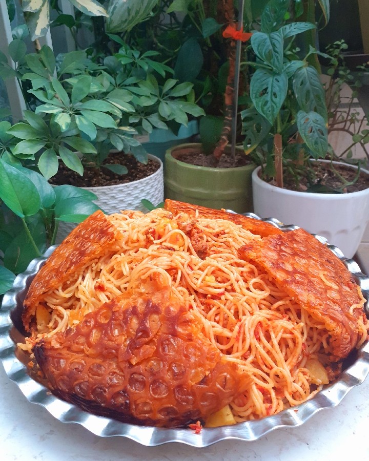 عکس ماکارونی برای نهار 