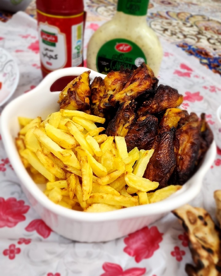 عکس بال و کتف سوخاری بدون روغن 

