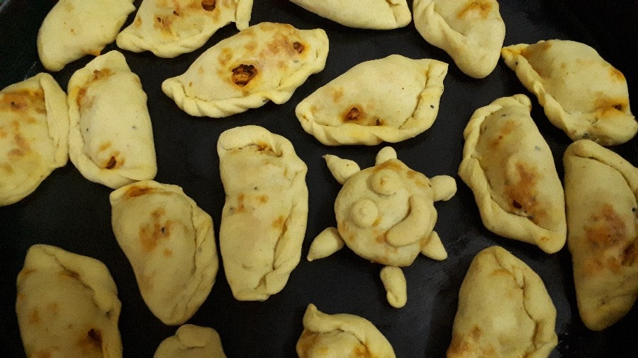 عکس پیراشکی مرغ