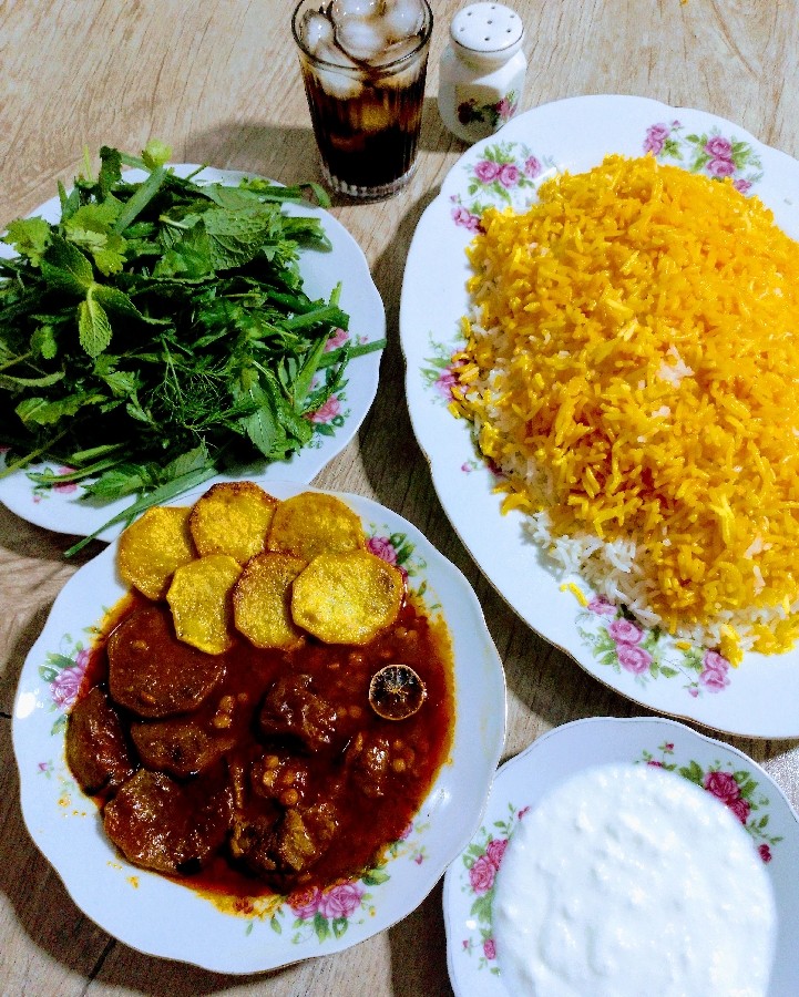 عکس قیمه بادمجون??