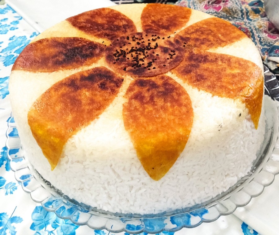 عکس ته دیگ طرحدار