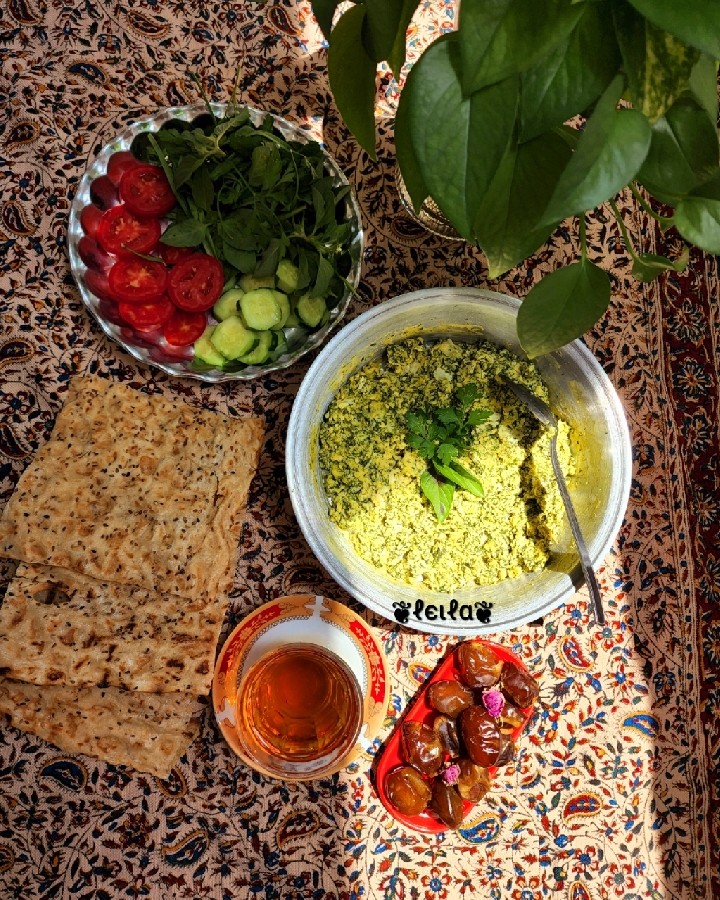 عکس پنیر برشته گیلان