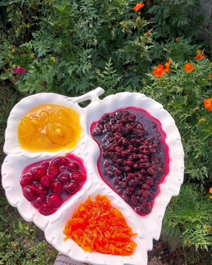 عکس مربای تمشک