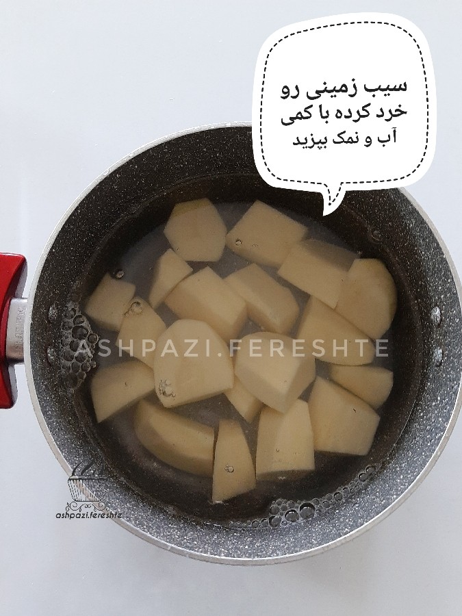 عکس فینگرفود سیب زمینی 