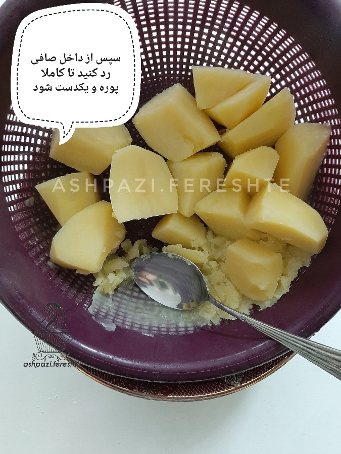عکس فینگرفود سیب زمینی 