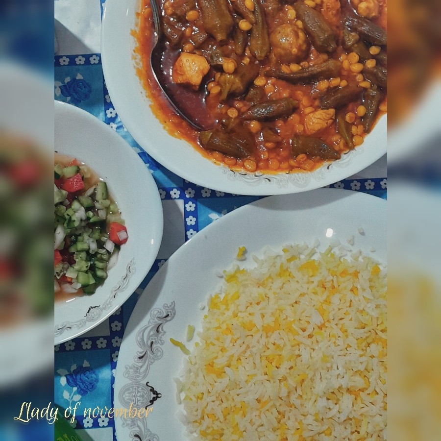 عکس خورشت بامیه