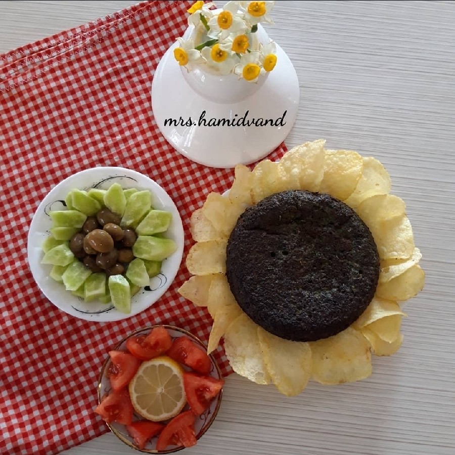 عکس کوکو سبزی