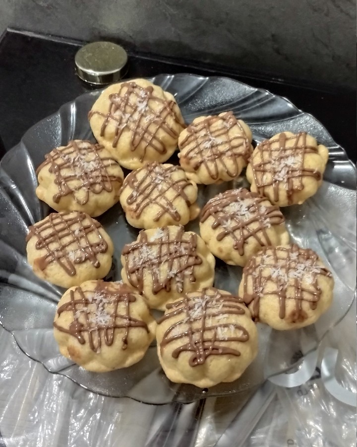 عکس شیرینی فوری و آسون با روغن مایع