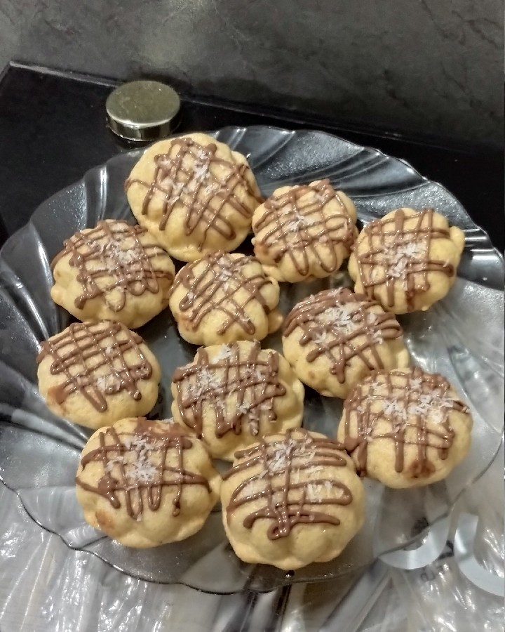 عکس شیرینی فوری و آسون با روغن مایع
