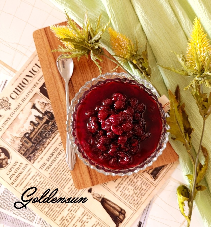 عکس مربای آلبالو