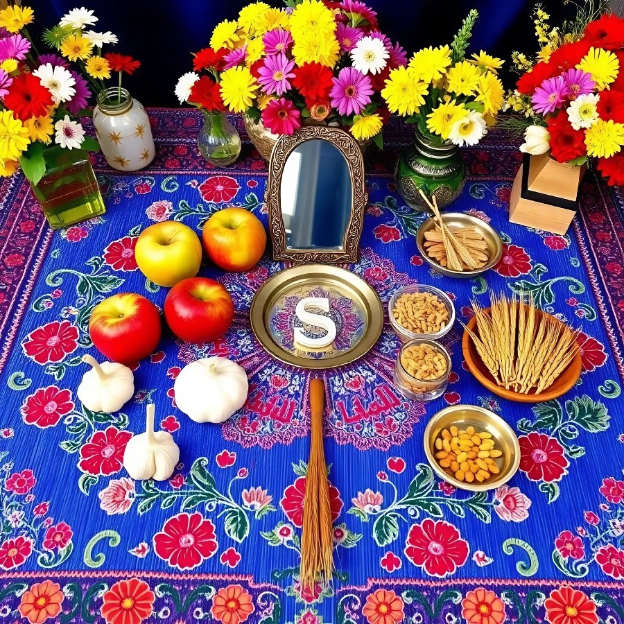 عکس سفره ی هفت سین