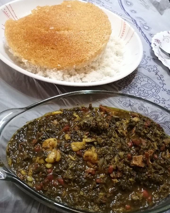 عکس خورشت اسفناج # نذری ماه محرم1404