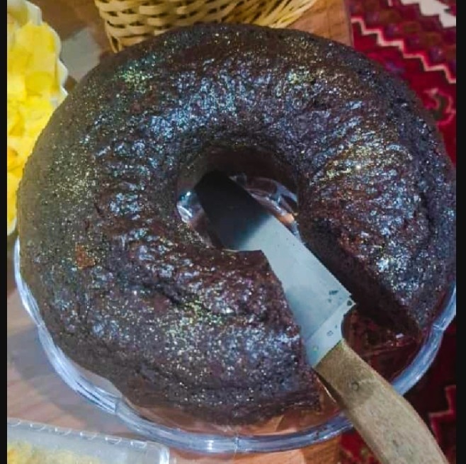 عکس کیک شکلاتی