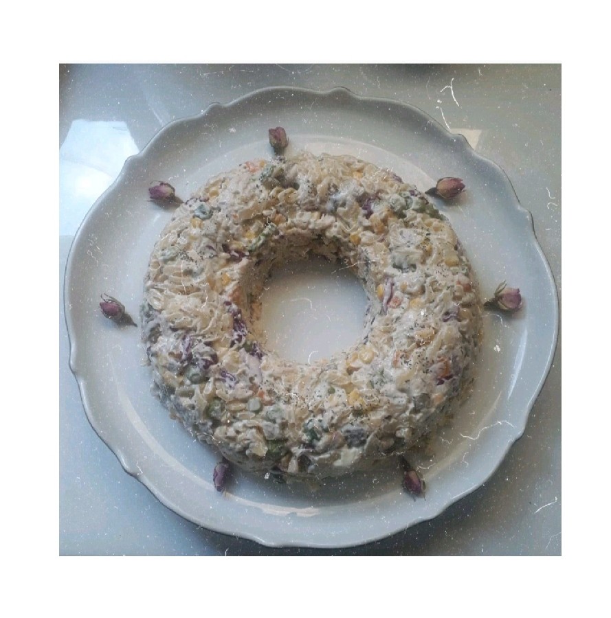 عکس سالاد ماکارانی 