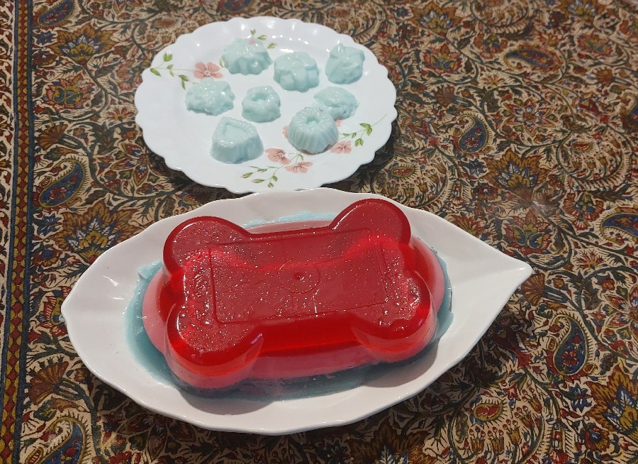 عکس ژله رنگارنگ 