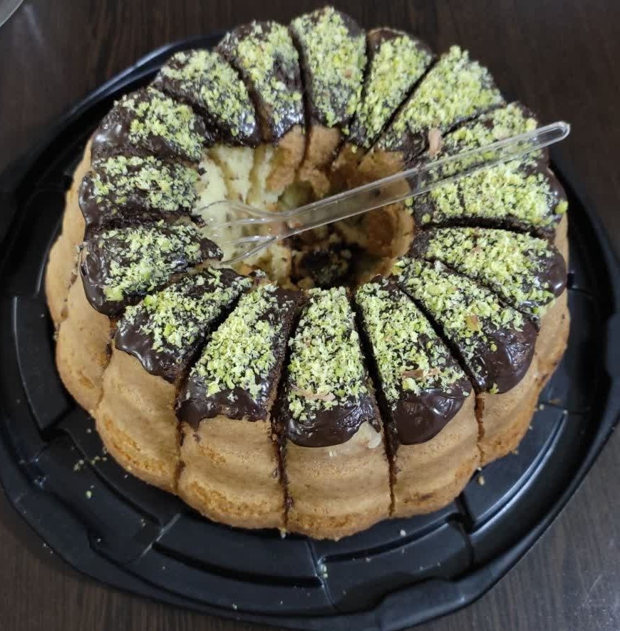 عکس کیک اسفنجی 