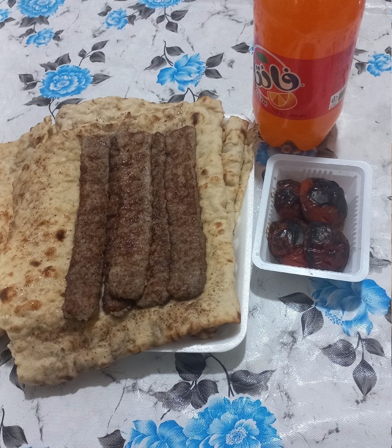 عکس #کباب کوبیده #آش نذری
