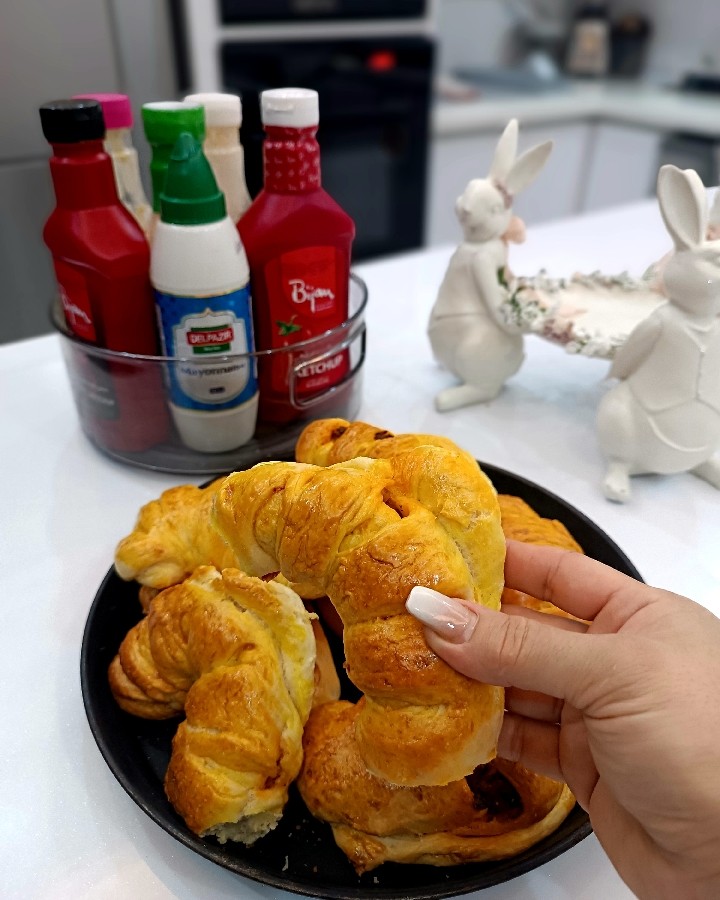 عکس پیراشکی گوشت  