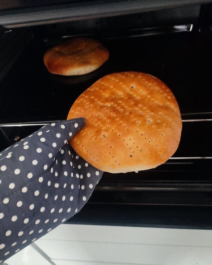 عکس نان شیر مال