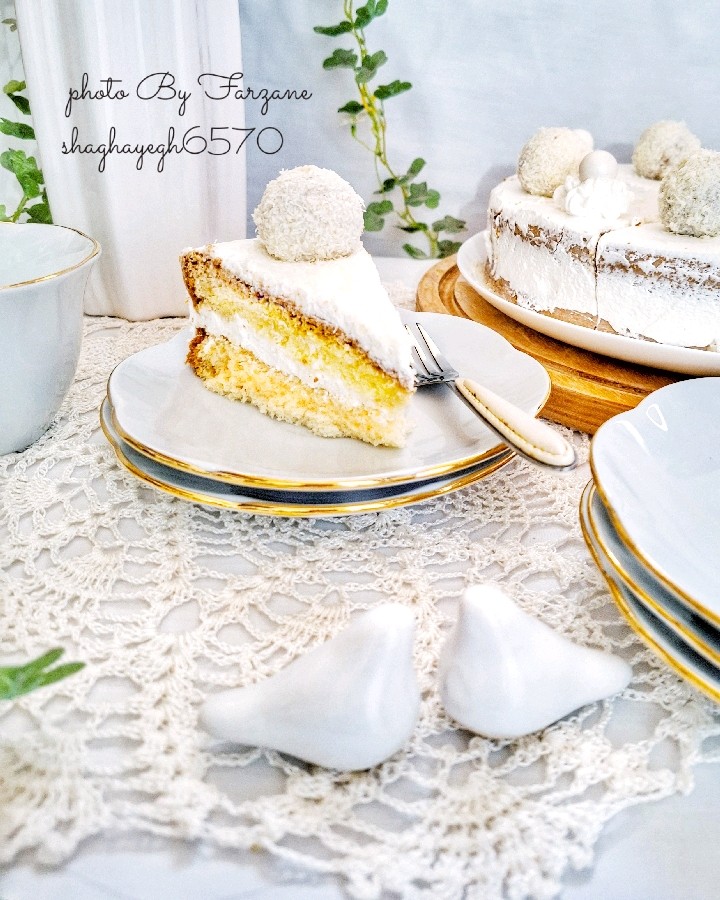 عکس کیک رافائلو 