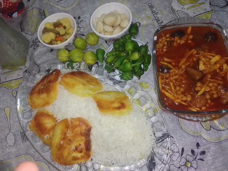 عکس خورشت آلو