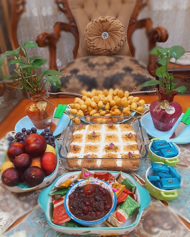 عکس بسبوسه ساده (بدون پنیر)