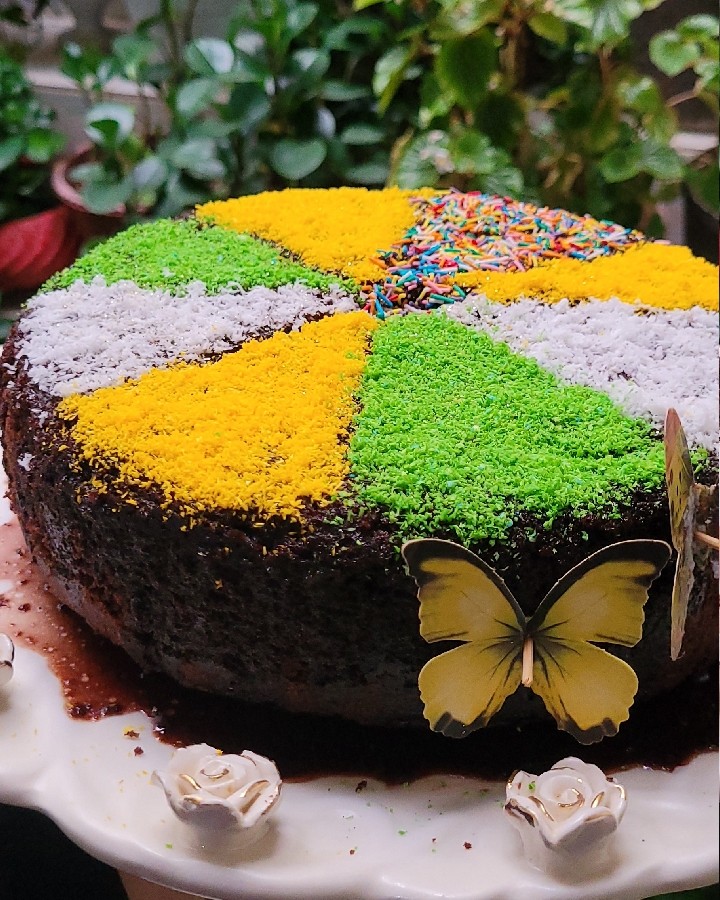 عکس کیک خیس