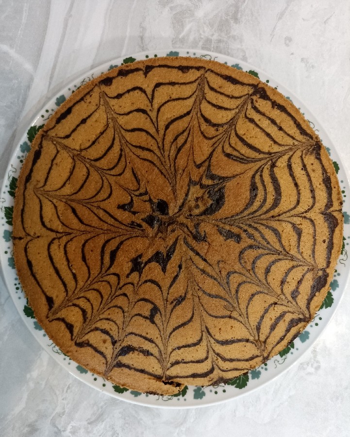 عکس زبرا کیک پنبه ای