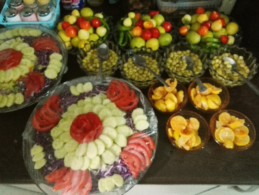 عکس مخلفات سفره