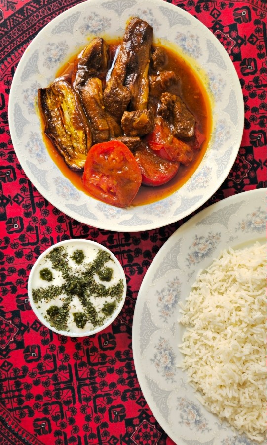 عکس خورشت بادمجان