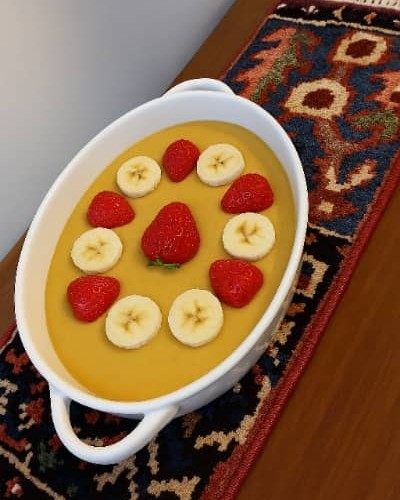 عکس دسر موزی