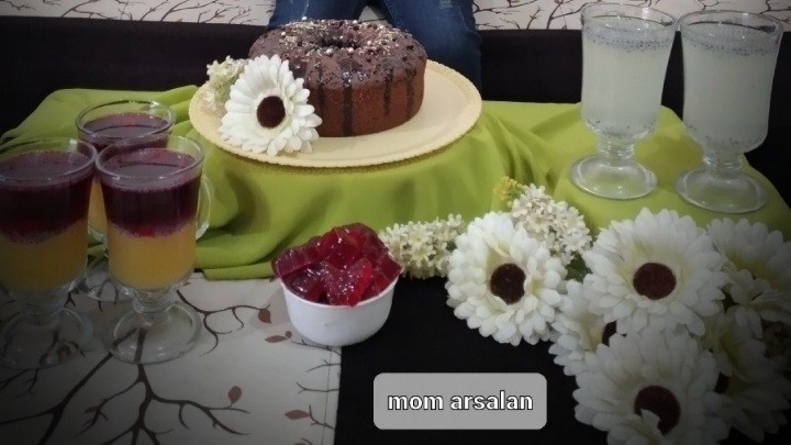 عکس کیک شیفون