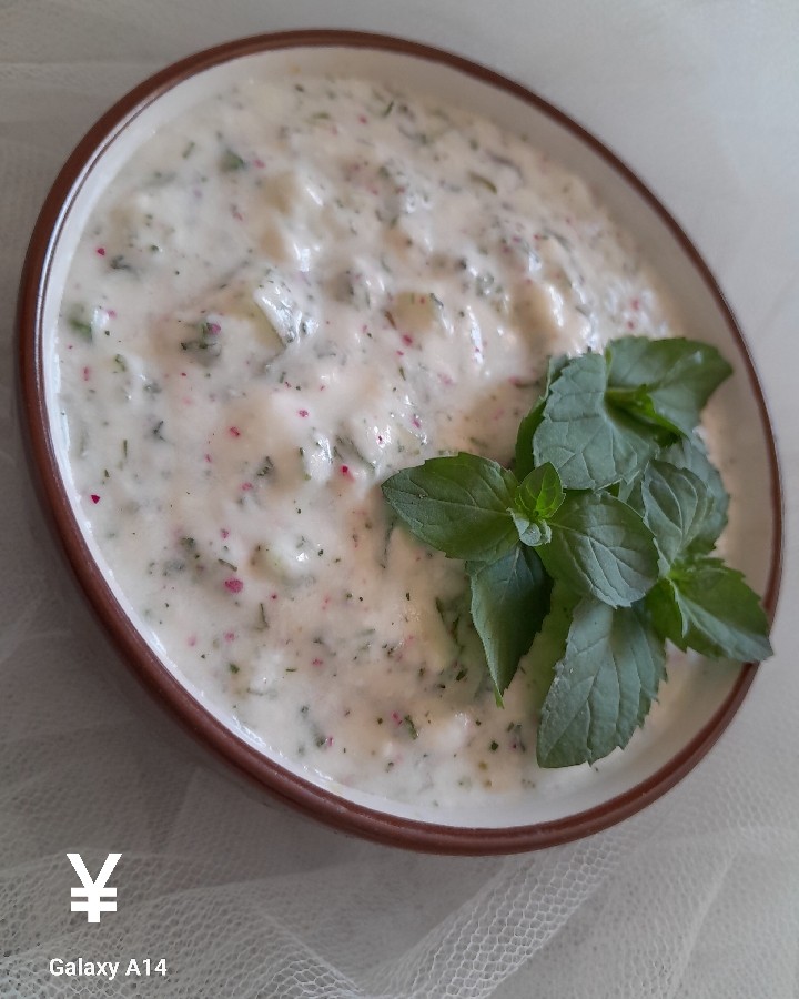 عکس ماست خیار