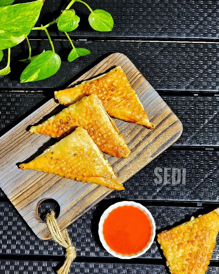 عکس سمبوسه سیب زمینی