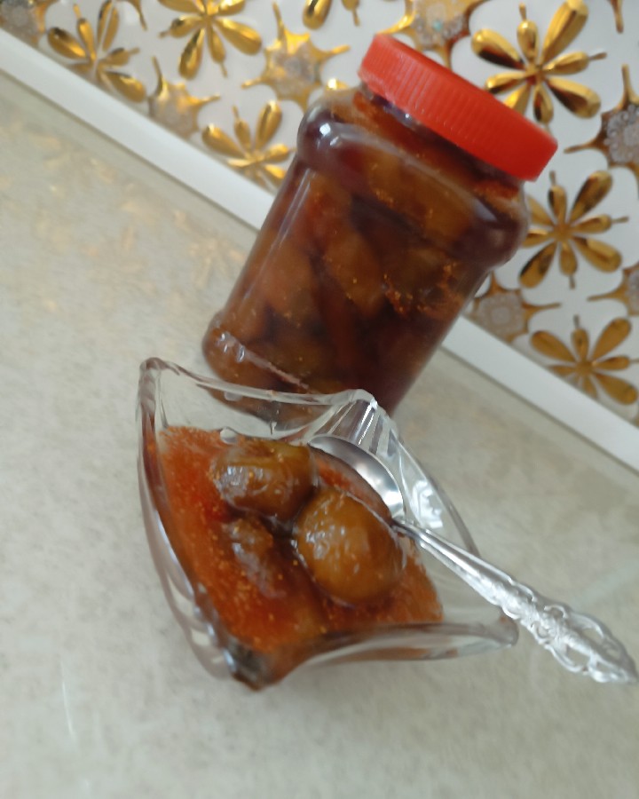 عکس مربا انجیر