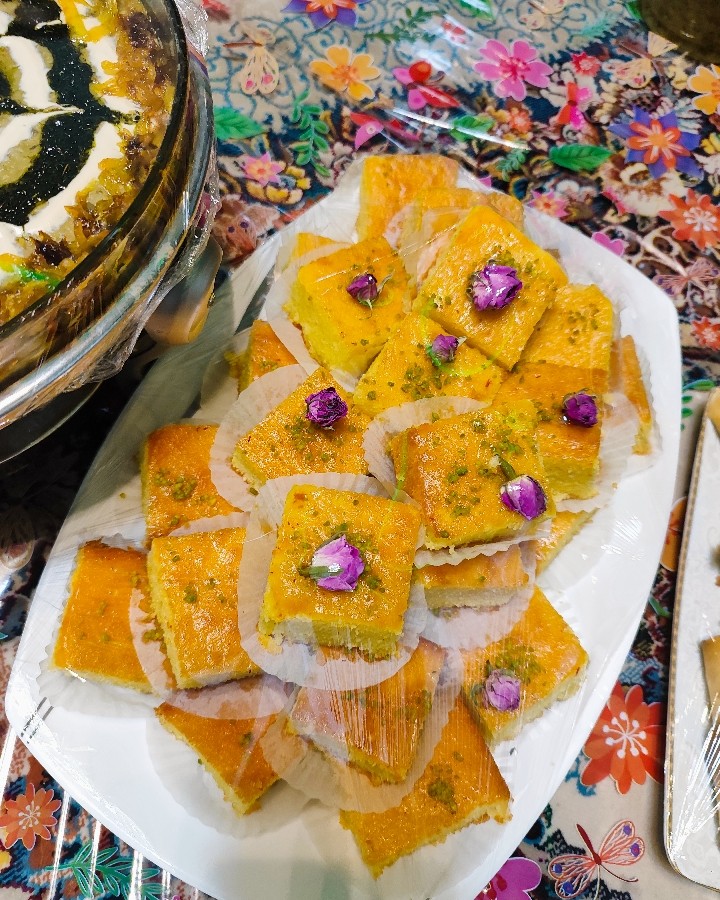 عکس کیک شربتی 