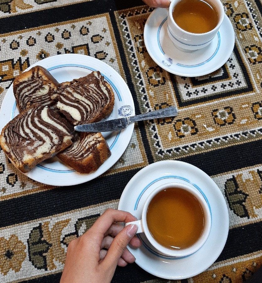 عکس کیک زبرا 