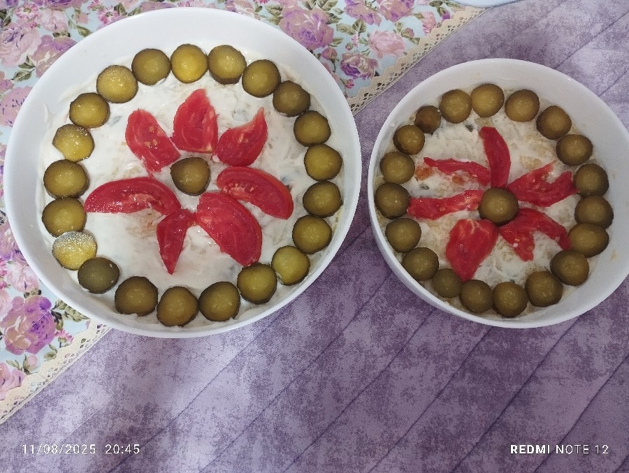 عکس اینم سالاد الویه من